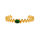 French Natural Stone Bracelet Titanium Steel Bangle YS479