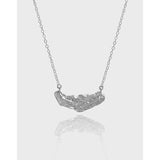 French Minimalist S925 Silver Necklace for Women