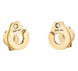 French Pour Femme 925 Silver Handcuff Earrings Women's Party Favor