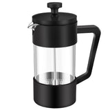French Press Coffee & Tea Maker 12Oz, Thickened Borosilicate Glass Coffee Press