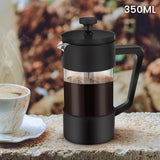 French Press Coffee & Tea Maker 12Oz, Thickened Borosilicate Glass Coffee Press