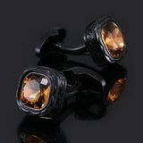 Crystal Cufflinks French Shirt Wedding Business Formal Accessories