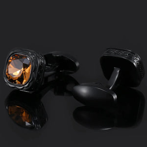 Crystal Cufflinks French Shirt Wedding Business Formal Accessories