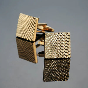 French Shirt Cufflinks for Men SILVERY 3D carving High Drop Arrival Jewelry