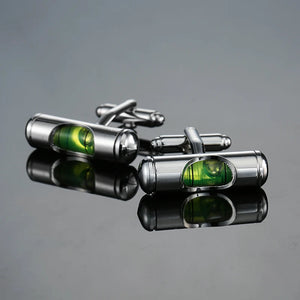 French Shirt Cufflinks Brass Functional Gradienter Mens Wedding Cufflinks