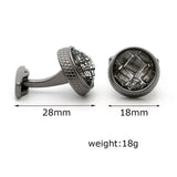 French Shirts Cufflinks British Men's Business Dress Cuff Buttons Wedding Access
