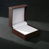 French Shirts Sleeve Buttons Square Tie Clip Cufflinks Suit Jewelry Box Display