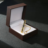 French Shirts Sleeve Buttons Square Tie Clip Cufflinks Suit Jewelry Box Display