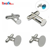 French Sterling Silver Personalized Cuff Link Cufflinks Finding