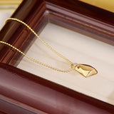 French Style Vintage Rhinestone Necklace 14K Real Waterproof High Clavicle Chain