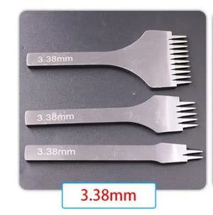 European LeatherCraft Hole Punch Set 3.38/3.85/3.0/2.7mm