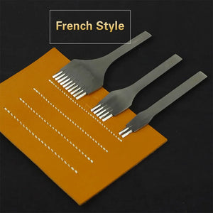 European LeatherCraft Hole Punch Set 3.38/3.85/3.0/2.7mm