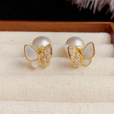 French Style Sweet Pearl Pendant Set