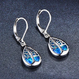 French Tree of Life Drop Earrings Jewelry Gift for Women