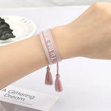 French Friendship Bracelets Adjustable Bangle For Men Women