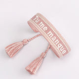 French Friendship Bracelets Adjustable Bangle For Men Women