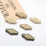 French Diamond Retro Antique Acrylic Beads DIY Earrings Stud