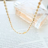 French Style Freshwater Pearl Necklace Women's Charm Jewelry Gift