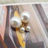 French Pearl Earrings for Women, Versatile and High-End