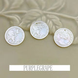 French Romantic Retro Angel Queen Earrings Necklace Set