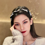Rhinestone Headwear Crystal Butterfly Hair Accessories Wedding Jewelry