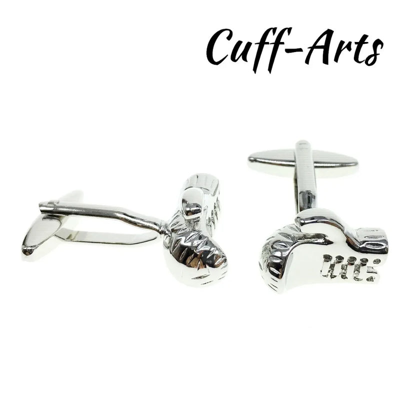 French Boxing Gloves Cufflinks for Men High Wedding C10111