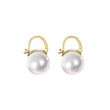 French Pearl Earrings Studs Accessory