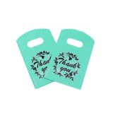 Flower Printed Plastic Jewelry Bag 9x15