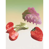 Fruit Hair Claws Watermelon Strawberry Cherry Clips