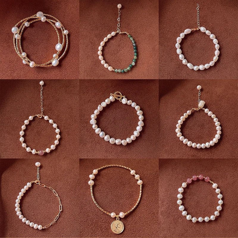 Fresh Water Pearl Bracelet Collection Hand Sensen System