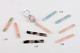 Geometric Strip Pendant Ear Stud Earrings