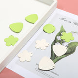 Irregular Triangle Flower Alloy Pendant for DIY Earrings