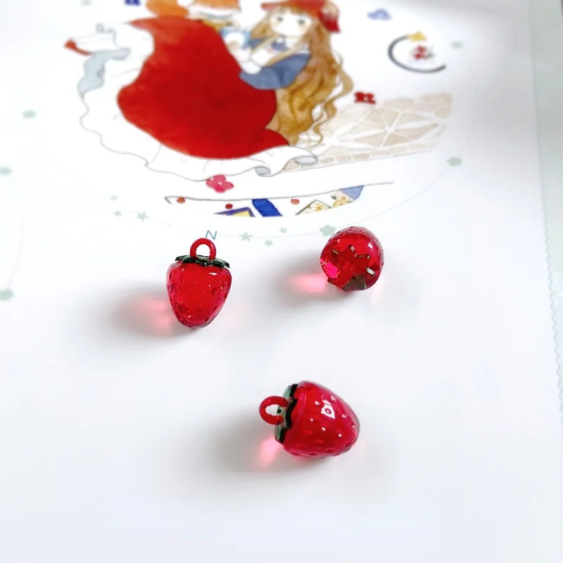 Fruit Resin Pendant DIY Earring Jewelry Material