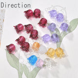 Lily of the Valley Petals Glass Beads DIY Earrings Bracelet Necklace Material