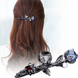 Rose Flower Elastic Hairpin for Women