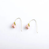 Fresh Petal Tulip Flower Hair Accessories DIY Jewelry Earrings