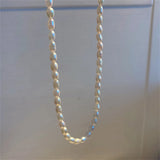 Freshwater Pearl Necklace Retro Natural Pearl Women Necklace