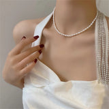Freshwater Pearl Necklace Retro Natural Pearl Women Necklace