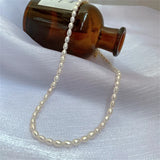 Freshwater Pearl Necklace Retro Natural Pearl Women Necklace