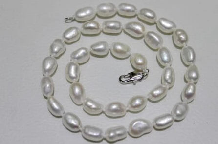Freshwater Pearl Necklace 8x9mm Length