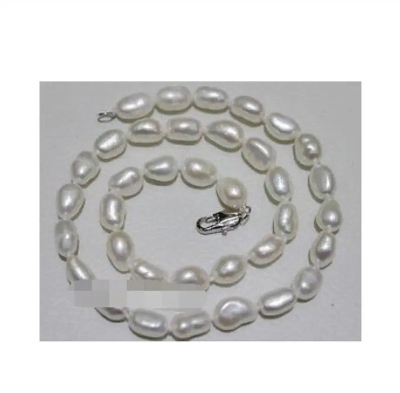 9-10mm Freshwater Pearl Necklace 18INCH
