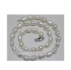 9-10mm Freshwater Pearl Necklace 18INCH