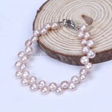Freshwater Pearl Bracelet for Women with 100% Natural Pearls