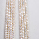 AAA/AAAA Freshwater Button Pearl Beads Strand 8-9mm/9-10mm