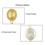 Baroque Pearl Earrings Golden Boho Pearls Jewelry for Women