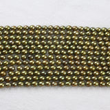 7-8mm Freshwater Pearl Oval Bead Fruit Green Beige for Jewelry Making