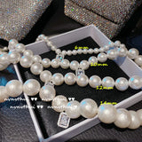 Baroque Pearl Choker Necklace Vintage Jewelry for Girls