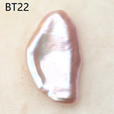 Freshwater XL Baroque Pearl Beads Natural Colorful Glare Petal DIY Pendant