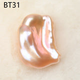 Freshwater XL Baroque Pearl Beads Natural Colorful Glare Petal DIY Pendant