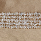 Mini Freshwater Keshi Pearl Necklace 2-3mm